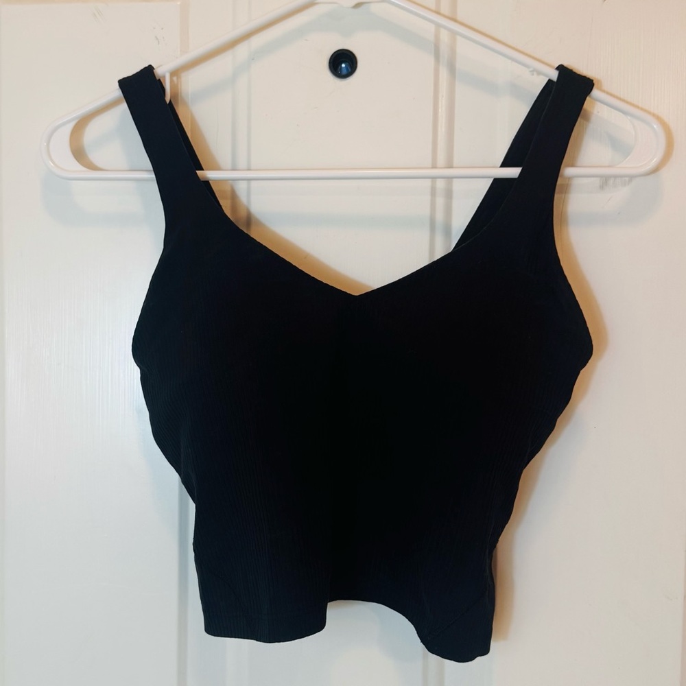 Lululemon Black Women's Align Tank Top Ribbed